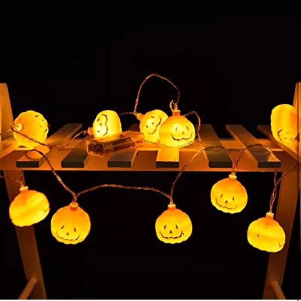 Pumpkin String Lights - Picture 4 of 7